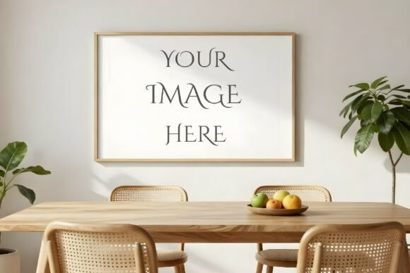 Download Horizontal Wood Frame Mockup - Horizontal wood Collection