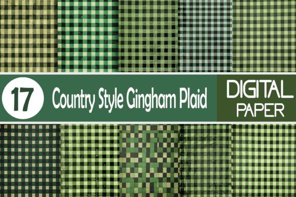 Download Country Style Gingham Plaid - Country style Collection