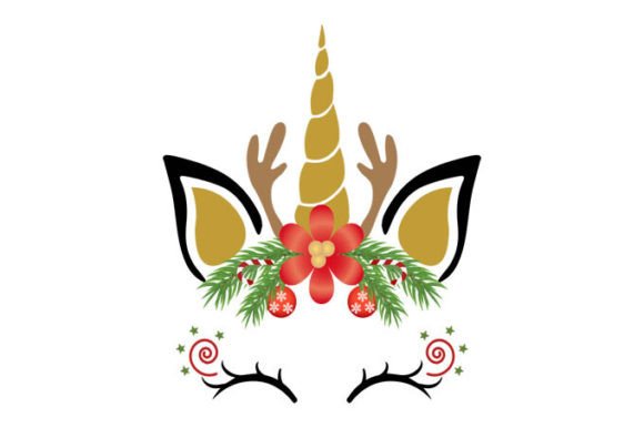 Download Christmas Unicorn, Vector Designs - Premium Resources