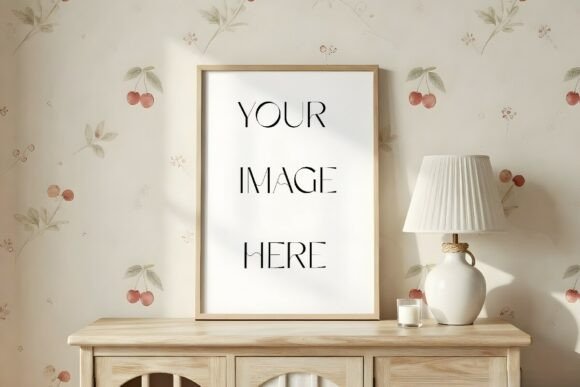 Download Country Style Nursery Frame Mockup - Country style Collection