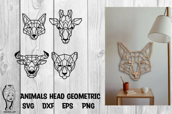 Download Animals Geometric Laser Cutting - Premium Resources